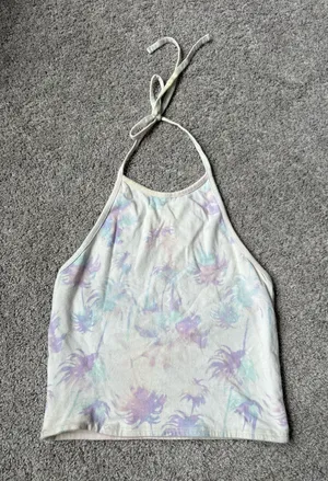 Halter Top Purple thumbnail 1