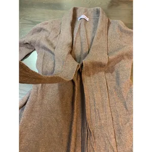 Brunella‎ Gori Merino Wool Cardigan Brown Sweater Women's Medium Boho Artsy thumbnail 8