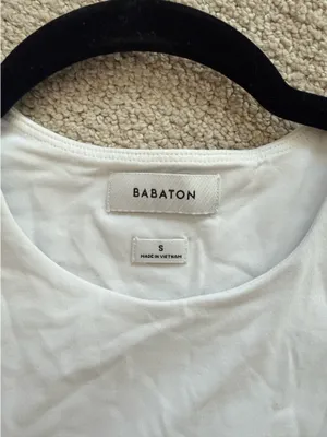 Aritzia Babaton White Tank Top thumbnail 3