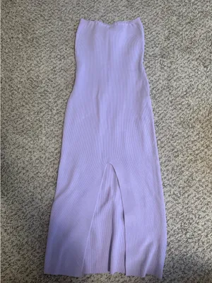 purple bandeau dress Size L thumbnail 2