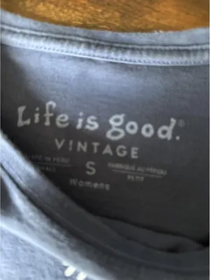 Life is Good Women's Long Sleeve Snowflake T-Shirt thumbnail 4