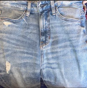 American Eagle Ripped Super High Waisted Jegging thumbnail 8