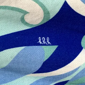 NWT‎ Hill House The Allie Zip Hoodie in Ocean Kaleidoscope Blue thumbnail 4