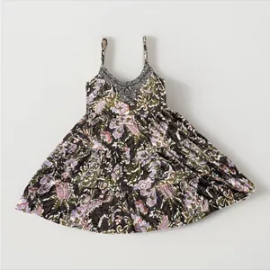 Free People Western Royalty Beaded Dark Floral Boho Sundress S Whimsigoth Fairy thumbnail 2