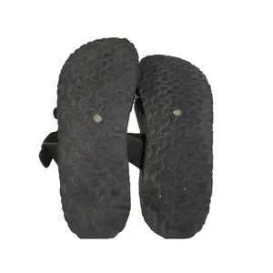 Maui Island Hallie Sandals Black Women’s 10M Cork Footbed Double Buckle thumbnail 7
