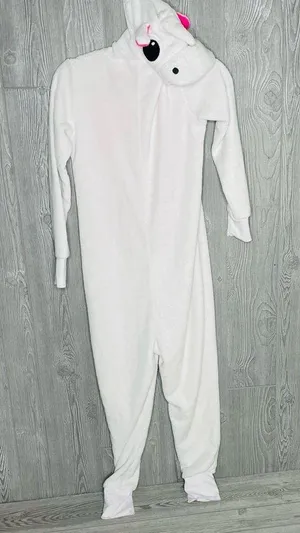 Papaya zip up full body adult unicorn horse onesie Halloween costume dress up s thumbnail 3