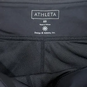 Athleta Women Black Active Skort XS Tennis Golf Running Skirt with Shorts thumbnail 2