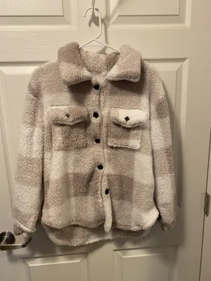Fuzzy Jacket Gray thumbnail 2