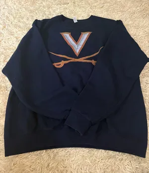 UVA Sweatshirt Blue Size XL thumbnail 1