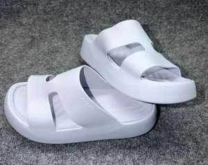 CROCS light Blue Dual-Strap Slide Sandals thumbnail 1