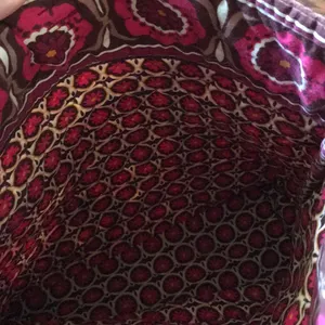 Vera Bradley Pink and mustard tote bag thumbnail 2