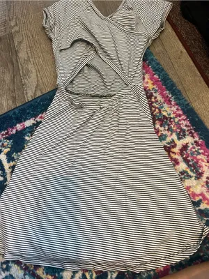 Brandy Melville black and white skater dress thumbnail 9