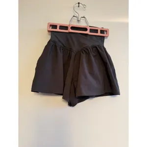 OFFLINE by Aerie Real Me Crossover‎ Skort Dark Gray XXS High Waist Ruffle Tennis thumbnail 3
