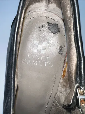 Vince Camuto Ruched Peeptoe Bootie w/Silver Metal Accent Working Zipper-Size 9.5 thumbnail 7