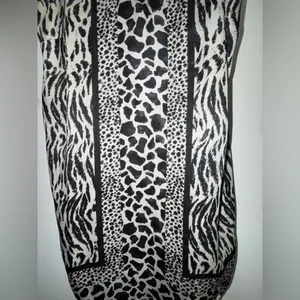 Y2K 2000s Express Sz S Flowy Silky Tank Top Animal Zebra Leopard Spaghetti Strap thumbnail 2