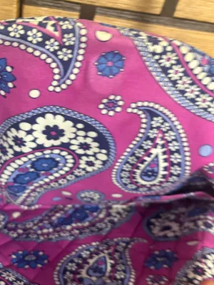 Vera Bradley purple paisley handbag thumbnail 9