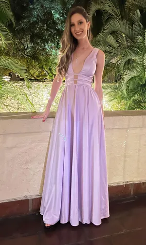 Prom Dress Purple thumbnail 1