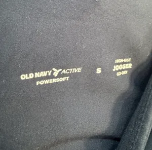 Navy Old Navy High-Rise Joggers Size S EUC thumbnail 5