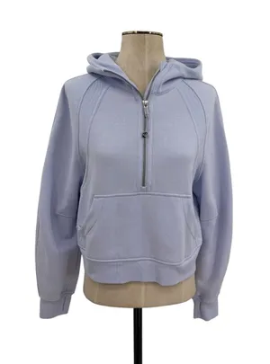 Lululemon Scuba Oversized Half-Zip Hoodie Fleece Lavender Pullover XS/S thumbnail 1