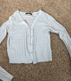 Sky Blue Brandy Melville Cardigan thumbnail 1