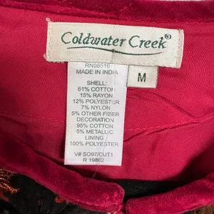 Velvet Red Jacket Witch Patchwork Medieval Bohemian Tapestry Ren Faire Medium thumbnail 8