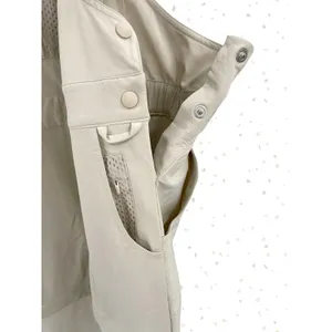 Outdoor Voices Cream RecTrek Hiking Overalls Zip Off Gorpcore Jumpsuit Size S thumbnail 8