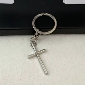 Cross Keychain Charm for Men Women Car Keychain Key Ring Bag Charm Couple Gifts thumbnail 3