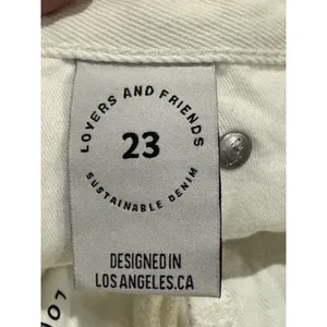 Lovers and Friends Jack High‎ Rise Cut Off Shorts Geneva Size 23 thumbnail 5