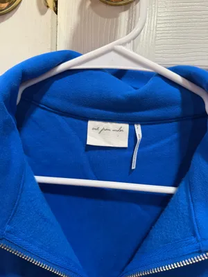 Urban Outfitters Out From Under Take It Easy Cropped Quarter Zip Pullover thumbnail 3