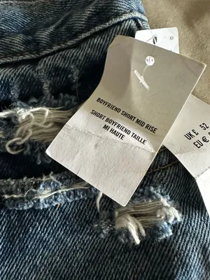 Abercrombie & Fitch The Boyfriend Short - Mid Rise NWT thumbnail 9