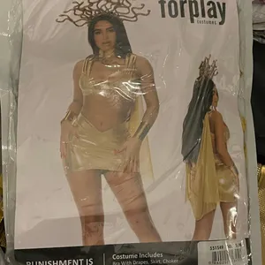 NEW Forplay Medusa Punishment is Beauty Costume Size Small Medium thumbnail 10