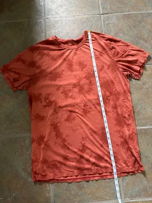 The Fundamental T-shirt in Rust Shibori Tie-Dye thumbnail 6