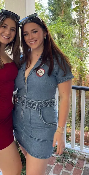 Show Me Your Mumu Outlaw Dress Denim thumbnail 1