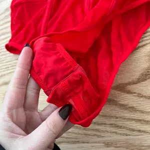 Tiger Mist Red Mesh Bodysuit thumbnail 2