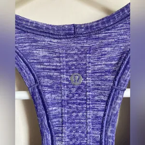 *Lululemon Athletica Heather Purple Racerback Athletic Tank Top #Gy thumbnail 5