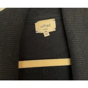 Aritzia Wilfred “Diderot” Dark Gray Cocoon Cardi Sz. S thumbnail 6