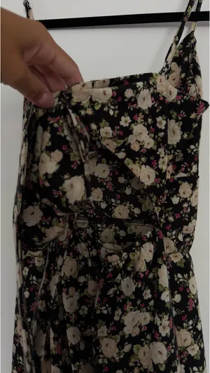 Forever 21 Floral Midi Print Dress thumbnail 5