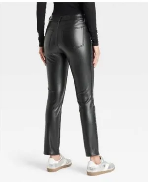Universal Threads Jeans / leather pants 10 thumbnail 3