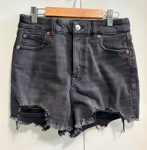Black American Eagle Shorts Jean thumbnail 1