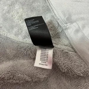 The North Face Osito Hybrid Full Zip Fleece Jacket Womens Small Gray Mock Neck thumbnail 7