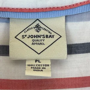 St.John’s bay button down shirt SZ LP thumbnail 6