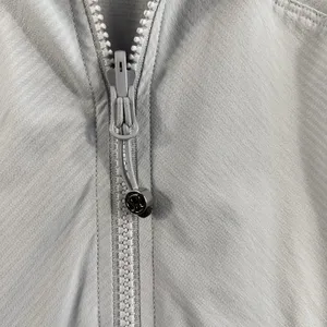 Lululemon Sz 10 In Flux Jacket Dance Studio Reversible Hooded Silver Fox Stretch thumbnail 6