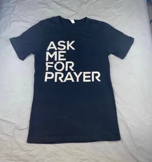 Faith Tshirt Black thumbnail 3