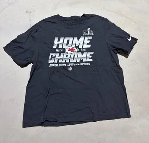 Nike Chiefs "Home with the Chrome" Graphic Tee Super Bowl medium thumbnail 1