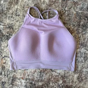 Lululemon Like A Cloud High Neck Longline, Dusty Rose thumbnail 4