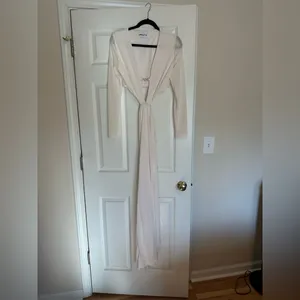 Princess Polly White Cut-Out Maxi Dress thumbnail 2