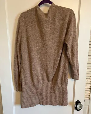 Warm and cozy cardigan Tan Size L thumbnail 4