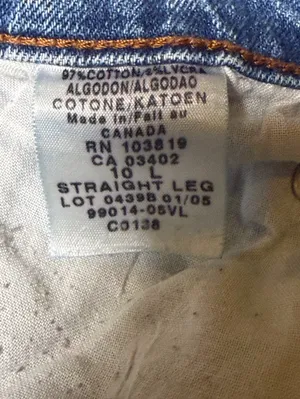 Harley Davidson Jeans Womens 10 Long Light Wash High Rise Straight Leg Retro thumbnail 9