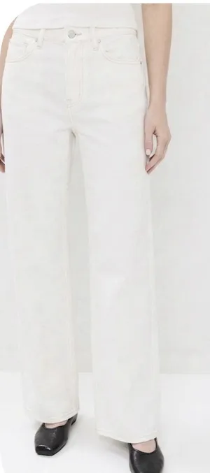 We the Free by Free People Tinsley Baggy High Rise Straight Leg Jeans Women's 27 thumbnail 1