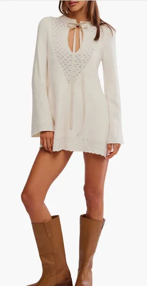 Free people knit dress thumbnail 1